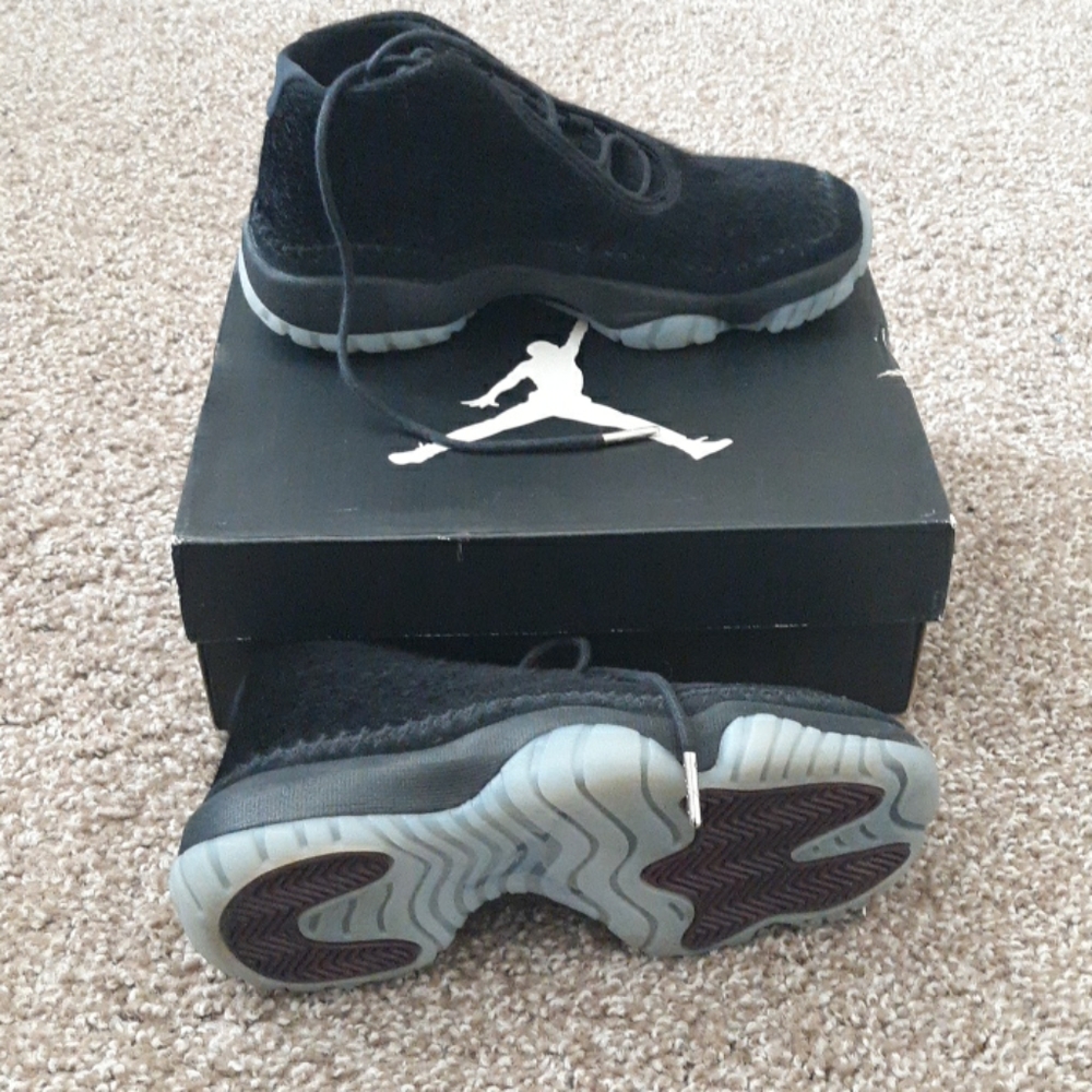 **SOLD**Brand New furry Jordans